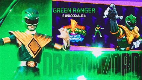 The Green Ranger is unlockable in Mighty Morphin Power.